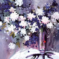 Grace by Danielle O'Connor Akiyama - Hand Finished Limited Edition on Canvas sized 34x34 inches. Available from Whitewall Galleries
